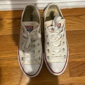 Low-Top White Converse